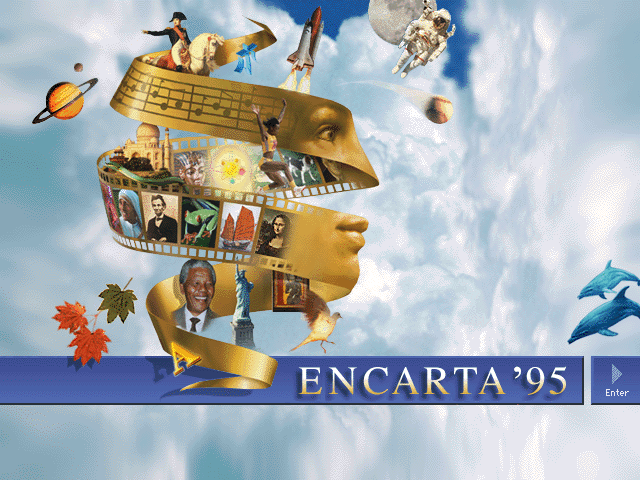 Encarta 95 splash screen